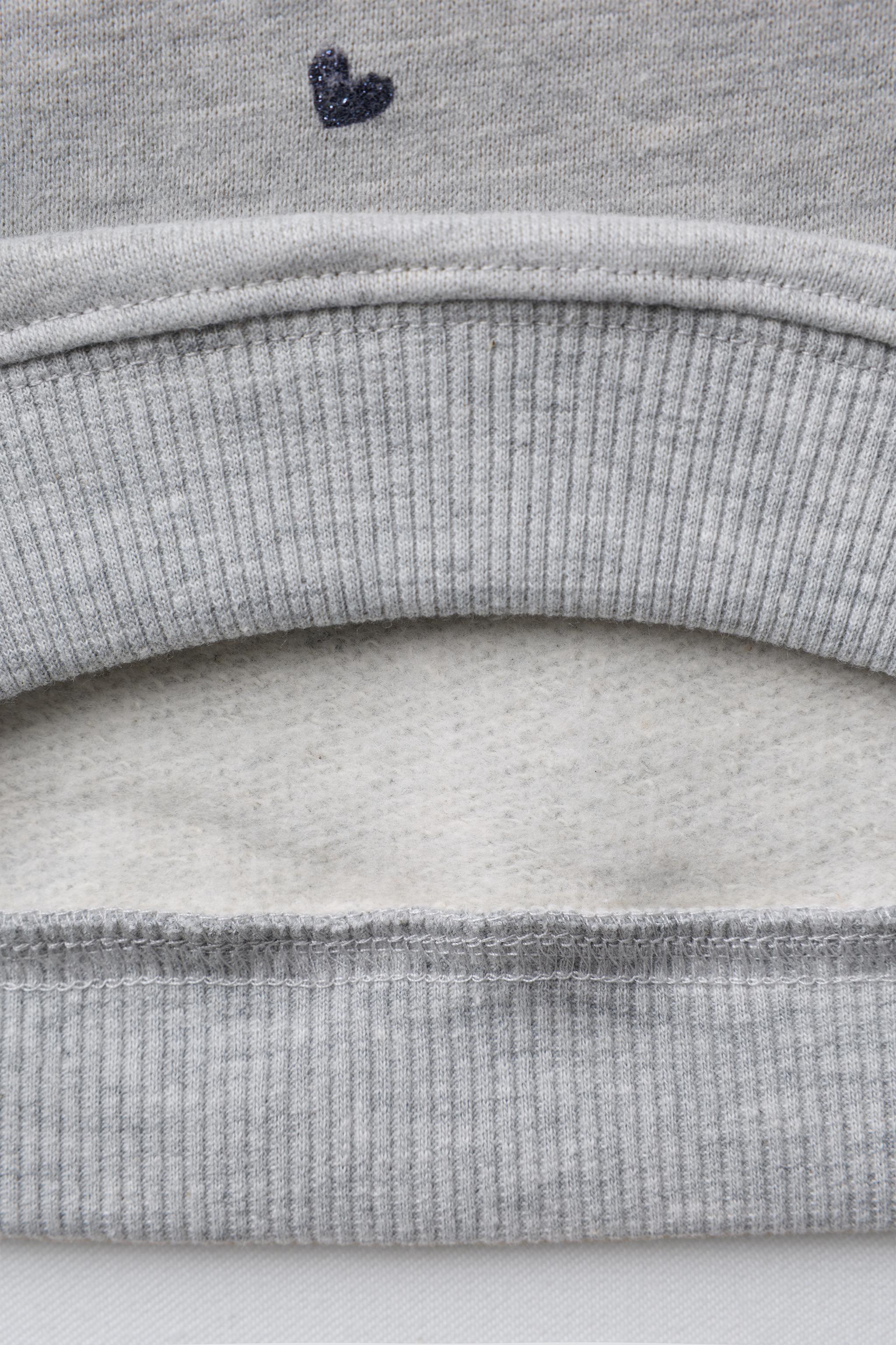 SHINY PRINT SWEATSHIRT